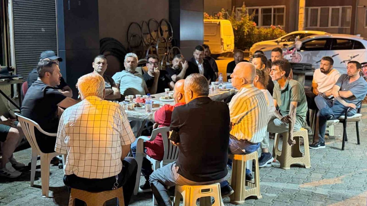 5000 Evler’de çaylar içildi, mahalle ve Karabük konuşuldu