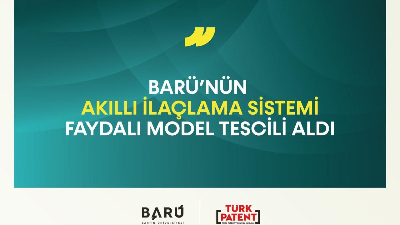 BARÜ’nün akıllı ilaçlama sistemi tescil aldı