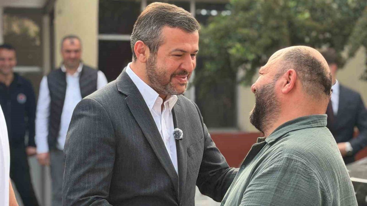 Başkan Çetinkaya belediye personeliyle bayramlaştı