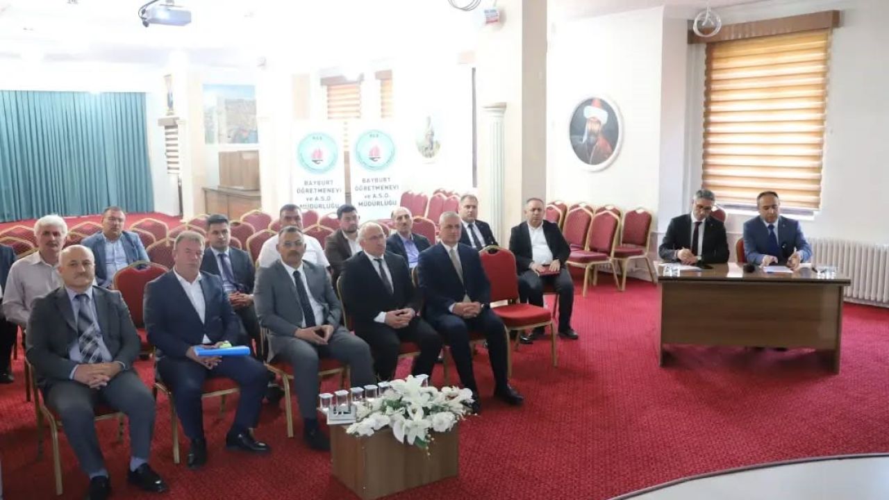 Bayburt’ta sınav güvenliği hazırlıkları değerlendirildi