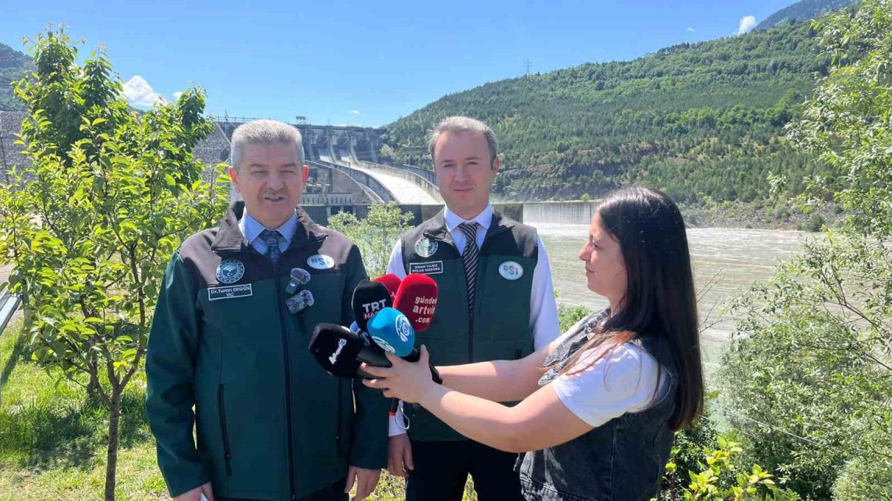 Çoruh Vadisi üzerindeki barajlar doldu