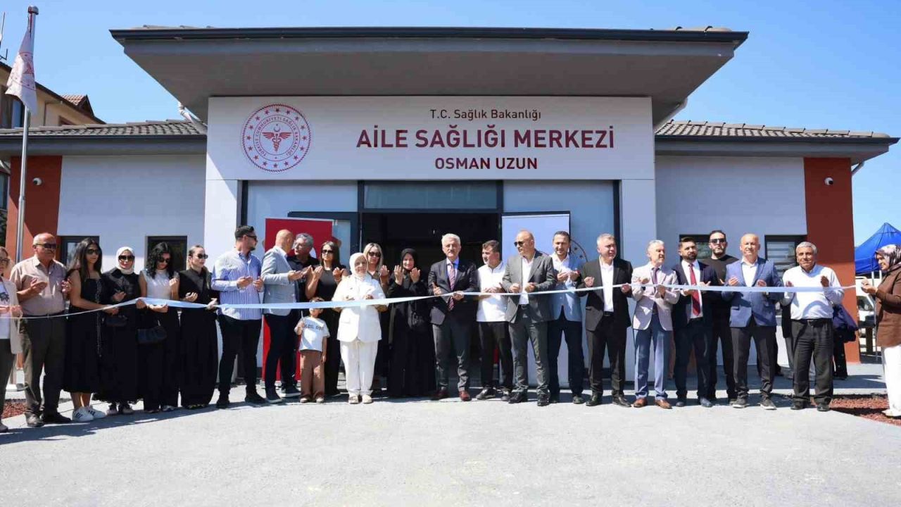 Düzce Osman Uzun Aile Sağlığı Merkezi dualarla açıldı