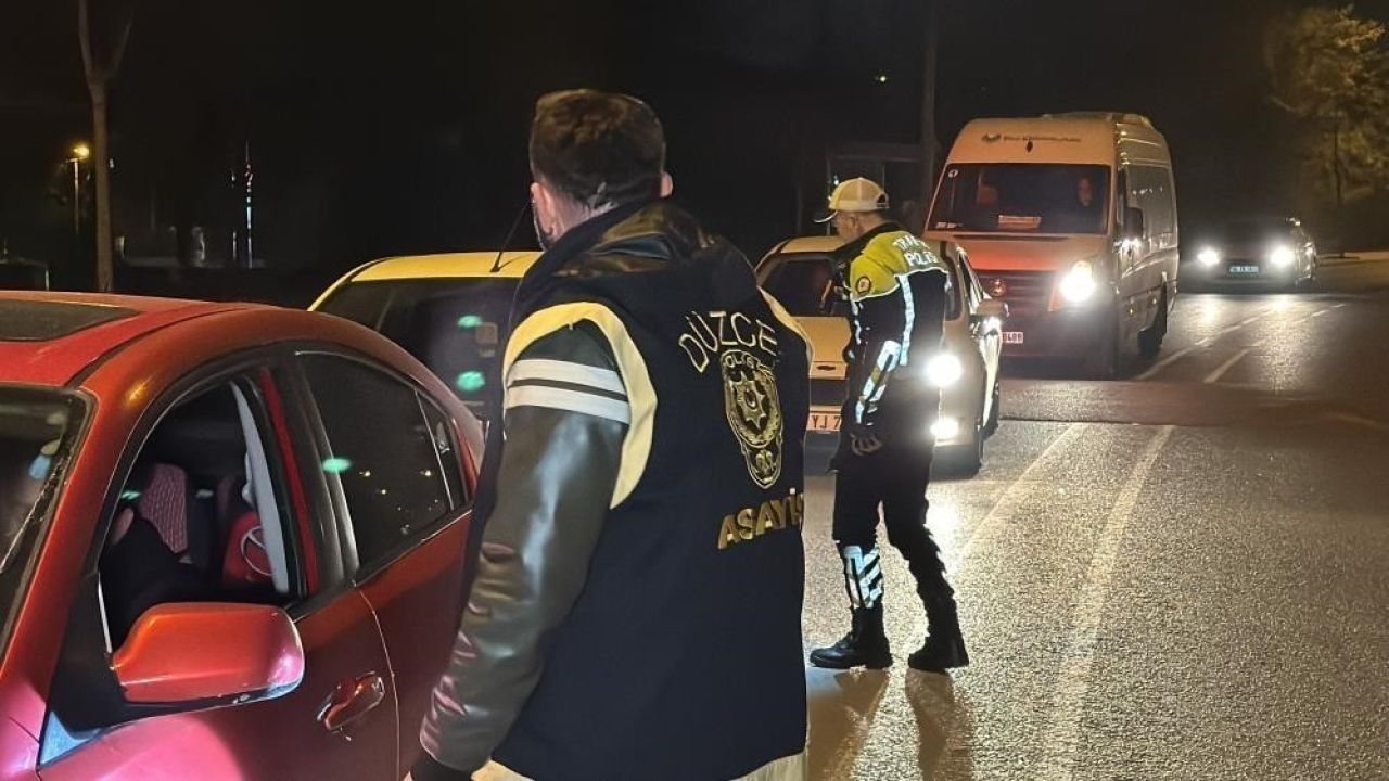 Düzce’de bir haftada 17 binden fazla araç denetlendi
