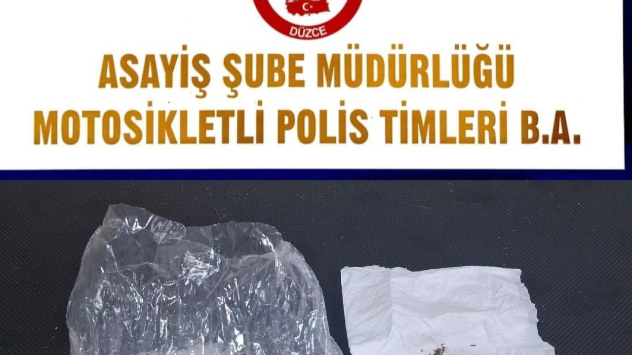 Düzce’de uyuşturucu ile mücadele sürüyor