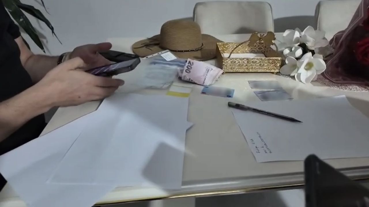 Fuhuş çetesinin çetelesi ajandadan çıktı