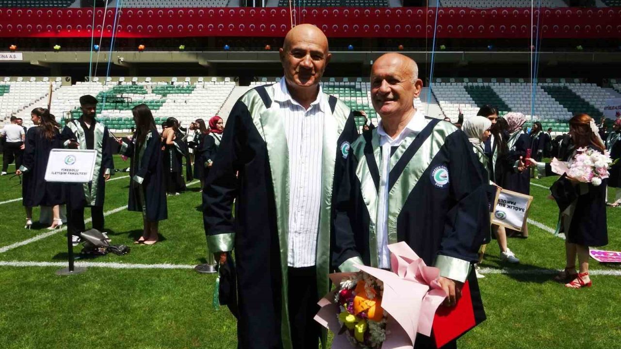 Giresun Üniversitesi’nin en dikkat çeken mezunları oldular: Biri 40 yıllık gazeteci, diğeri 5 çocuk babası fındık üreticisi