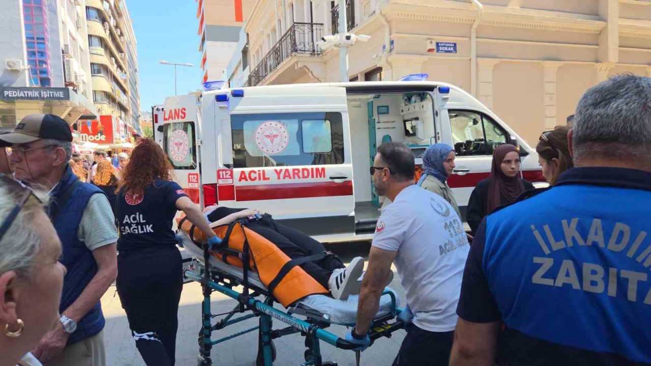 Hamile kadın ATM’de para çekerken baygınlık geçirdi