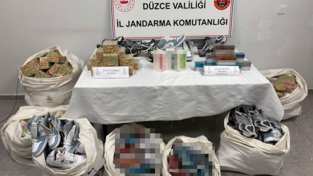 Kargo gönderiminden kaçak ürün çıktı