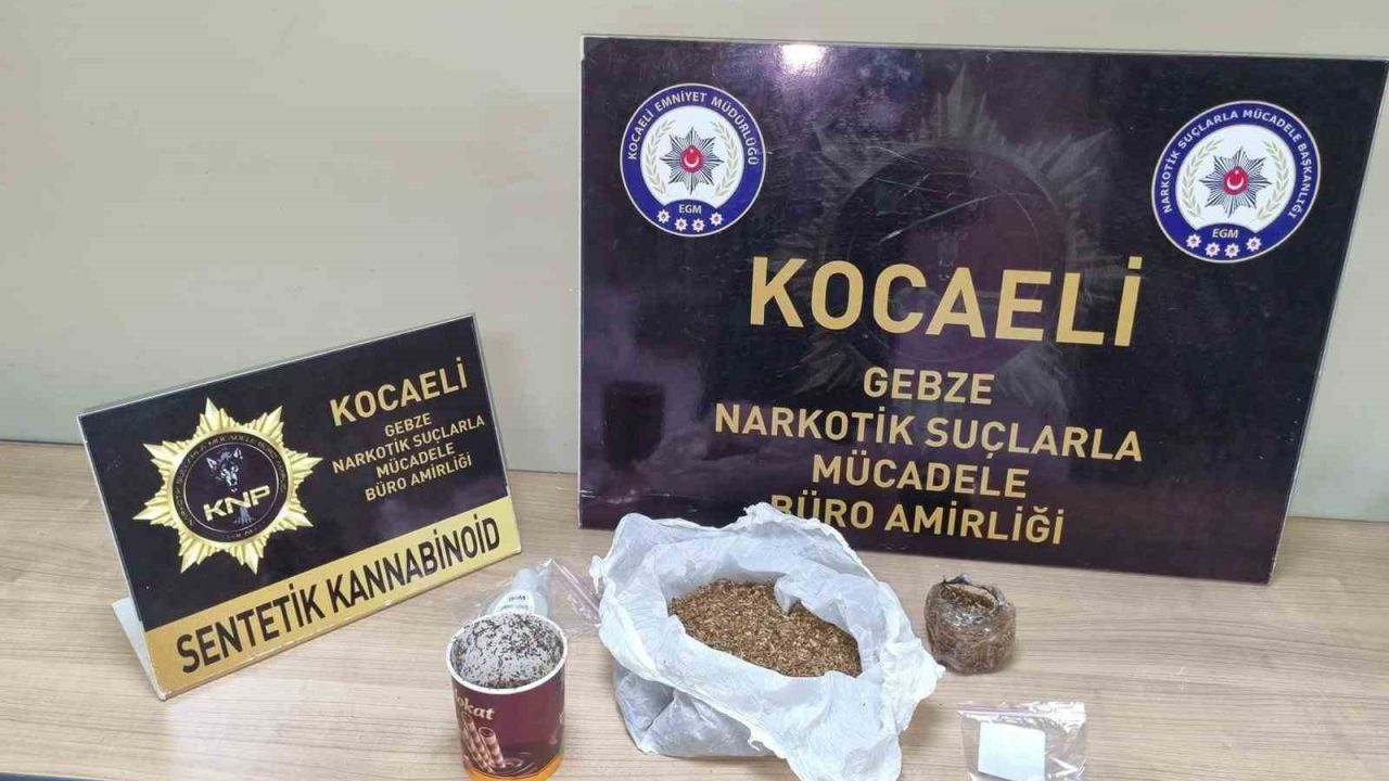 Kocaeli’de uyuşturucu operasyonunda 2 tutuklama