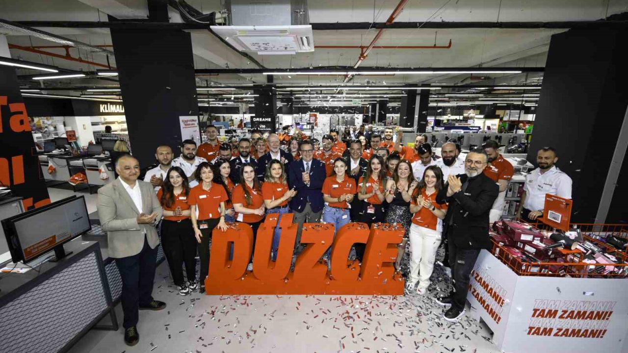 MediaMarkt Türkiye, 104’üncü mağazasını Düzce’de açtı