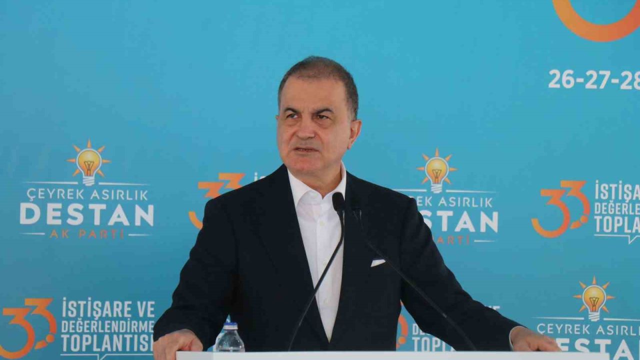 Ömer Çelik: "Terörsüz Türkiye’de yeni bir aşamadayız"