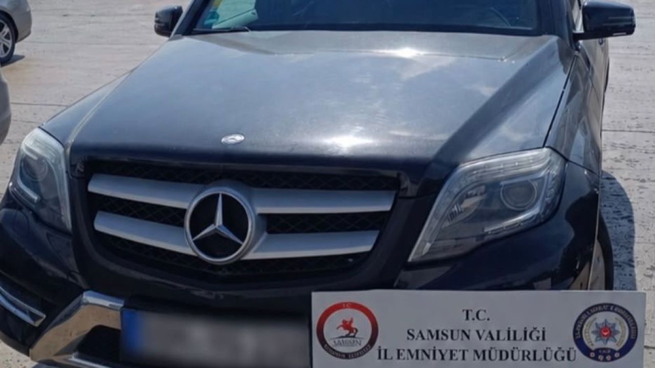 Samsun’da lüks araca 300 bin lira ceza