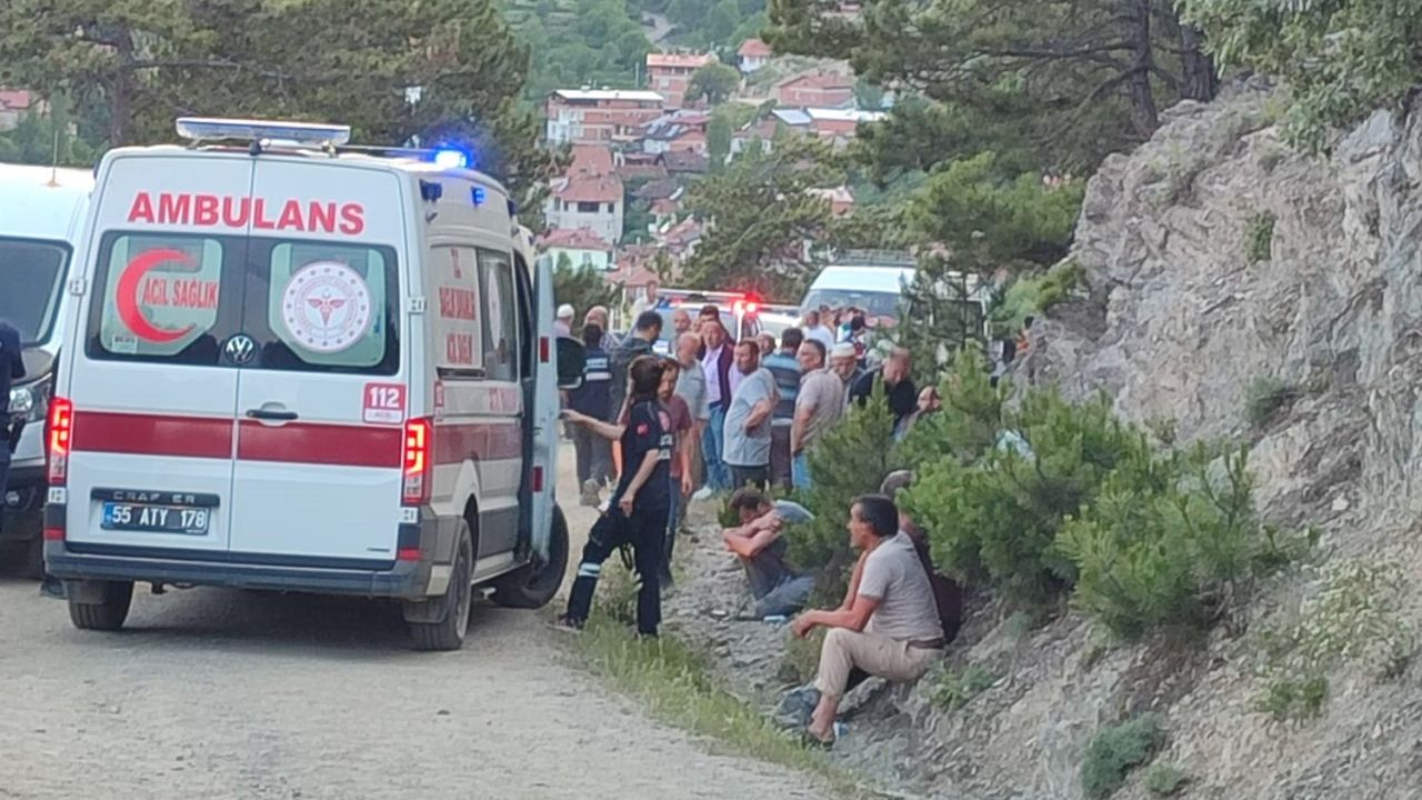 Samsun’da traktör uçuruma yuvarlandı: 1 ölü, 1 yaralı