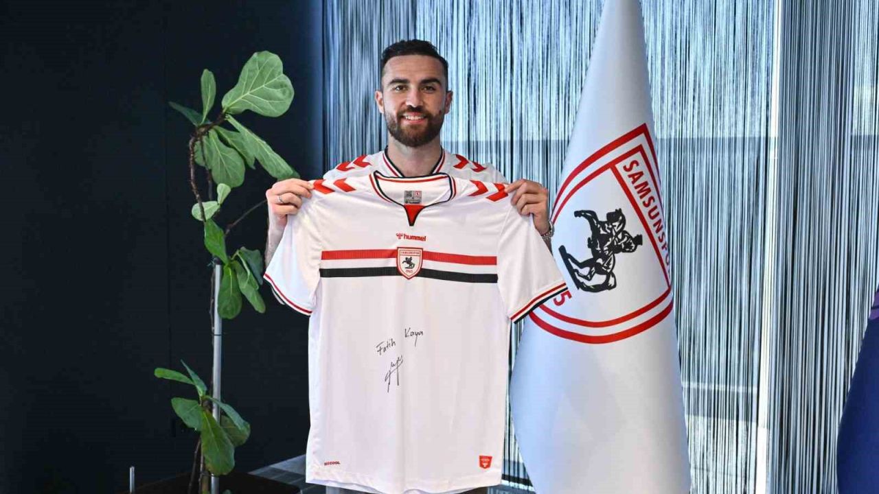 Samsunspor’da sezonun ilk transferi Fatih Kaya