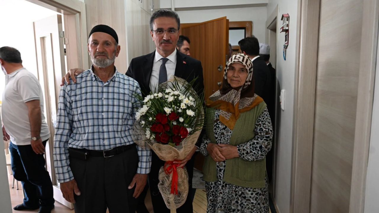 Vali Baruş’tan Narman’da şehit ailesi ve gaziye anlamlı ziyaret