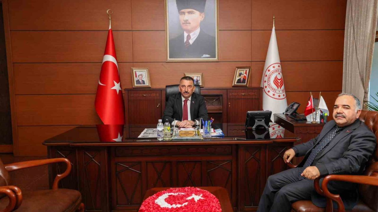 Vali Hacıbektaşoğlu, İl Müftüsü Demir’i kabul etti