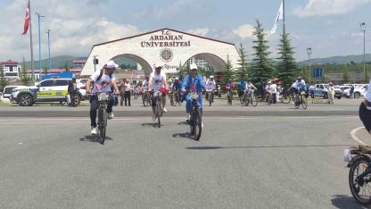 Ardahan’da bisiklet festivali başladı