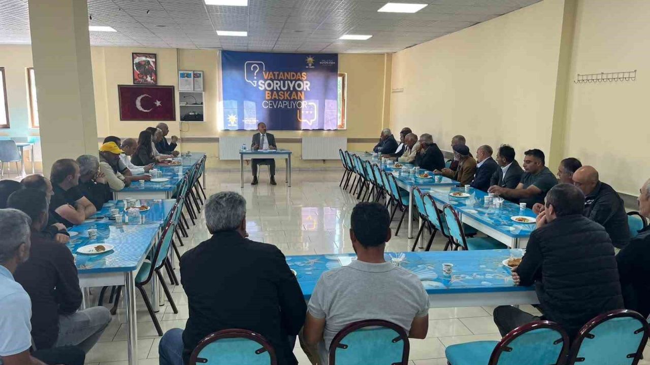 Arpaçay’da "Vatandaş Soruyor, Başkan Cevaplıyor" buluşmalarının 2’incisi gerçekleştirildi