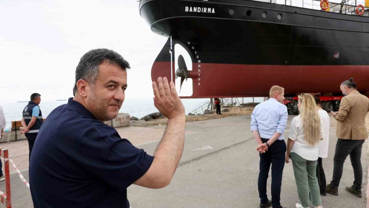Bandırma Vapuru Müzesi yarın taşınıyor