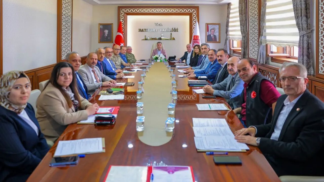 Bayburt’ta 15 Temmuz hazırlıkları toplantıda ele alındı