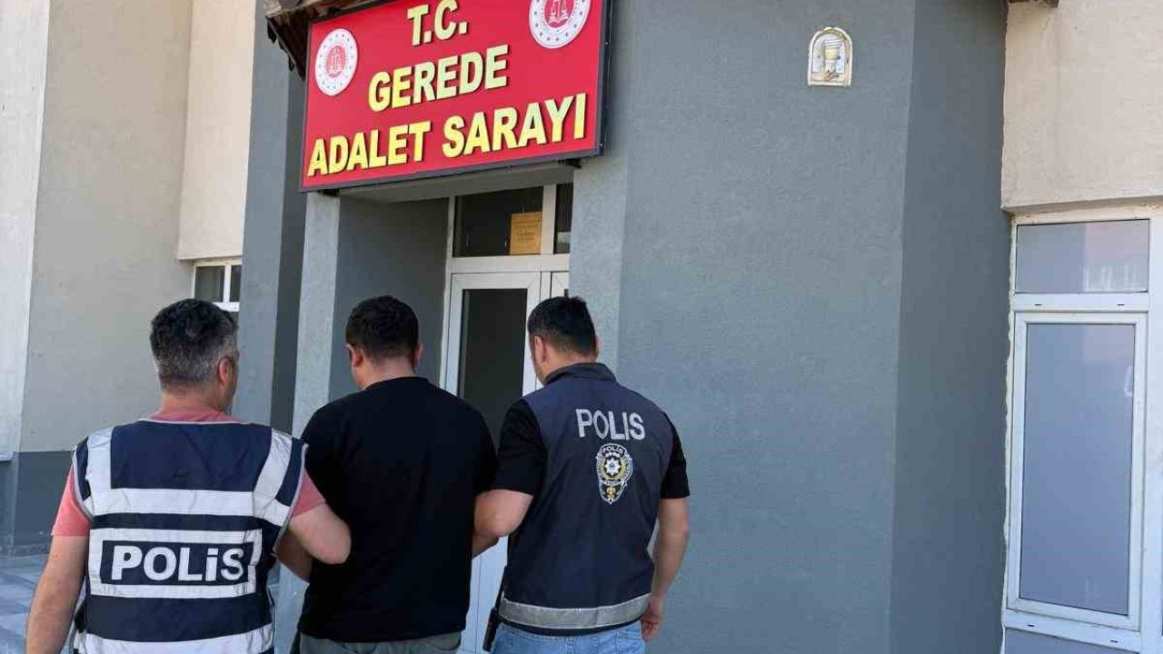 Bolu’da şantiyeden 2,5 milyon liralık malzeme çalan şüpheli tutuklandı