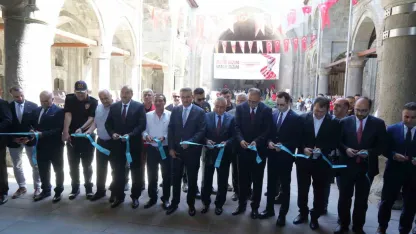 Çifte Minareli Medrese’de 15 Temmuz ruhunu yaşatan anlamlı sergi