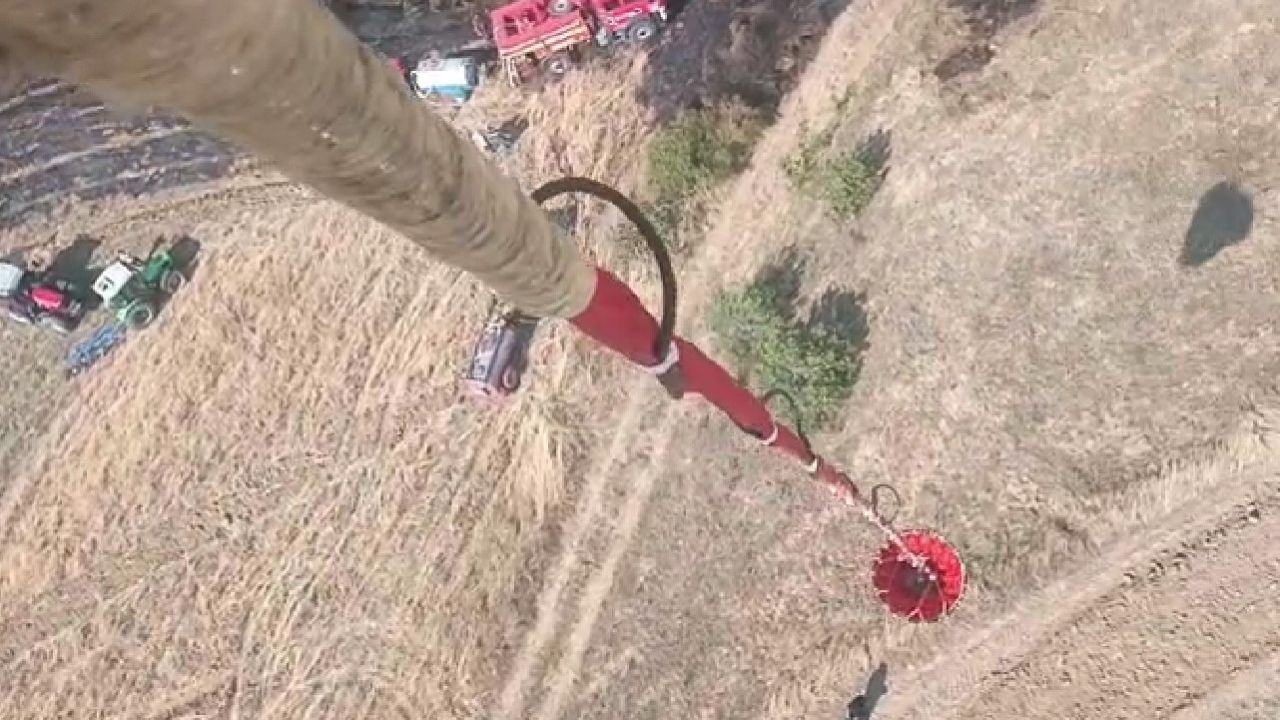 Karabük’te çıkan anız yangını söndürüldü