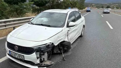 Kastamonu’da yağış kazaları beraberinde getirdi