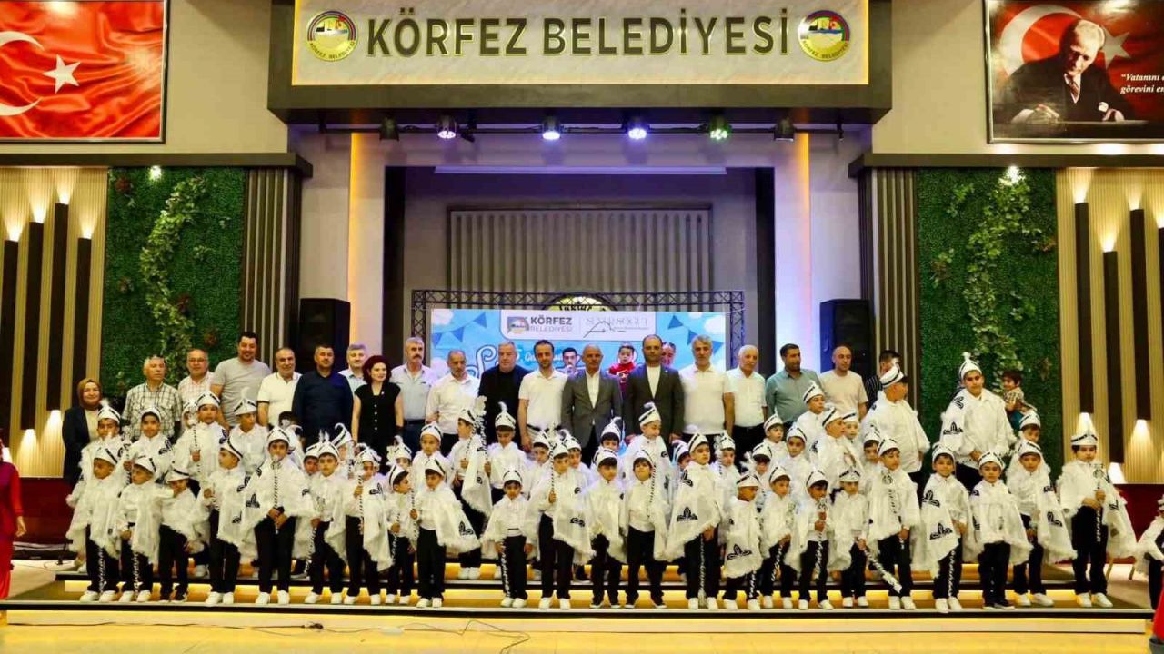 Körfez’de 62 çocuk için sünnet şöleni düzenlendi