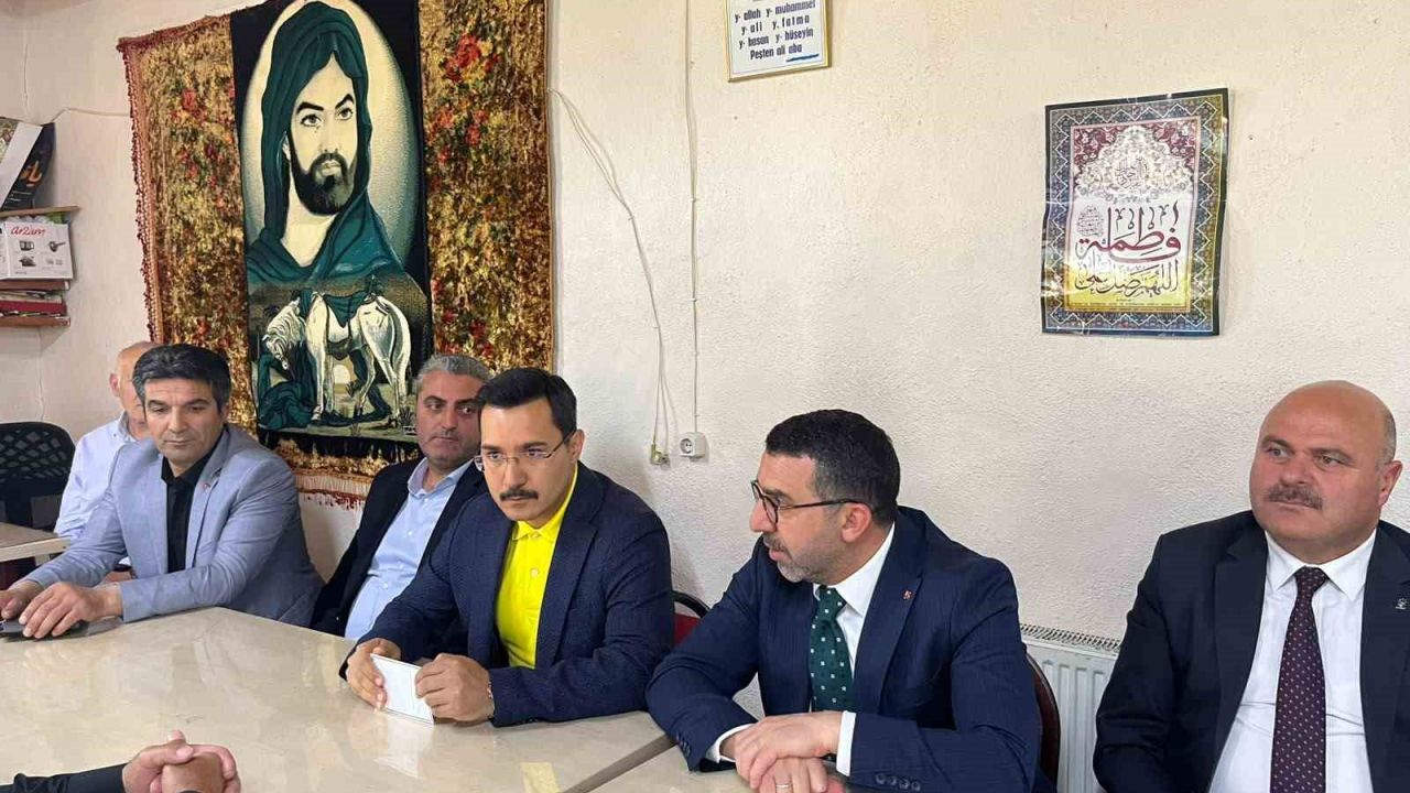 Milletvekili Çalkın Akyaka’da muhtarlar ve vatandaşlarla buluştu