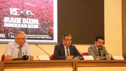 Prof. Dr. Şerif Demir: "Tankların önünde yürüyen insanlar bu milletin cesaretini ortaya koymuştu"