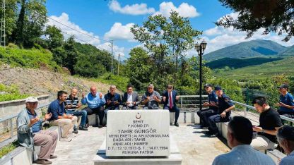 Şehit Tahir Güngör, Şahadetinin 32. Yılında Dualarla Anıldı