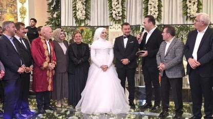 Sıla Kınalı ile Mehmet Akif Dorman dünyaevine girdi