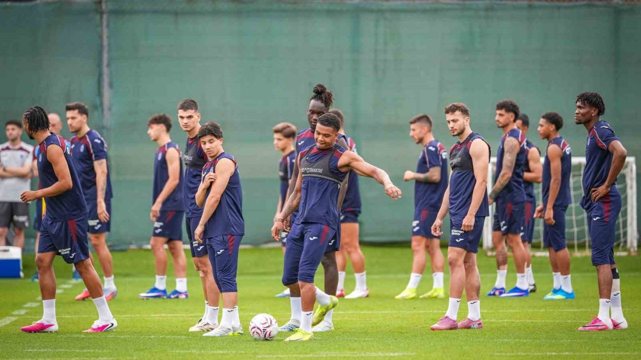 Trabzonspor, yeni sezon hazırlıklarını sürdürüyor