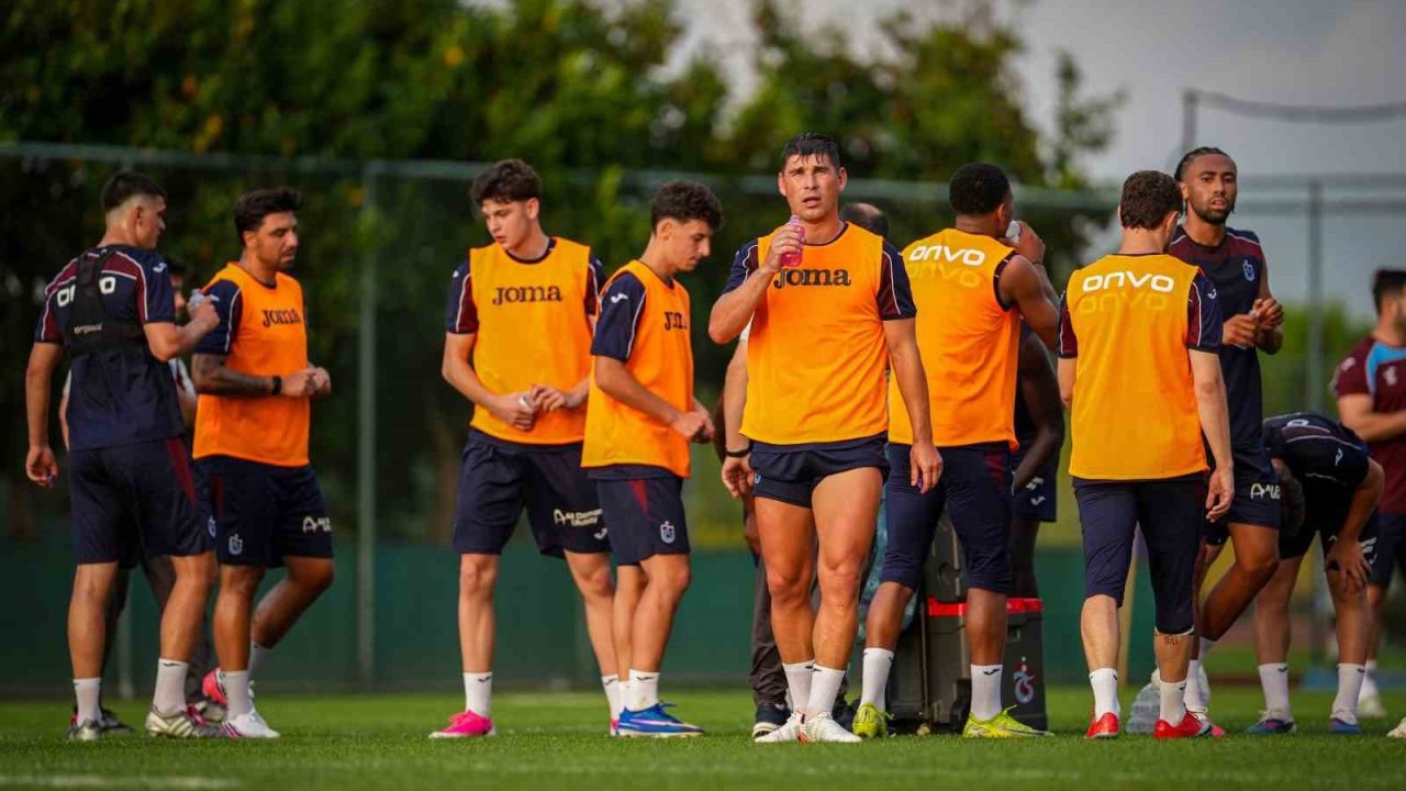 Trabzonspor’da yeni sezon mesaisi sürüyor